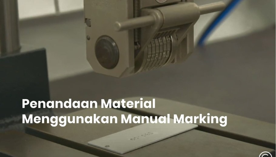 Menandai Produk dan Material Menggunakan Cara Manual